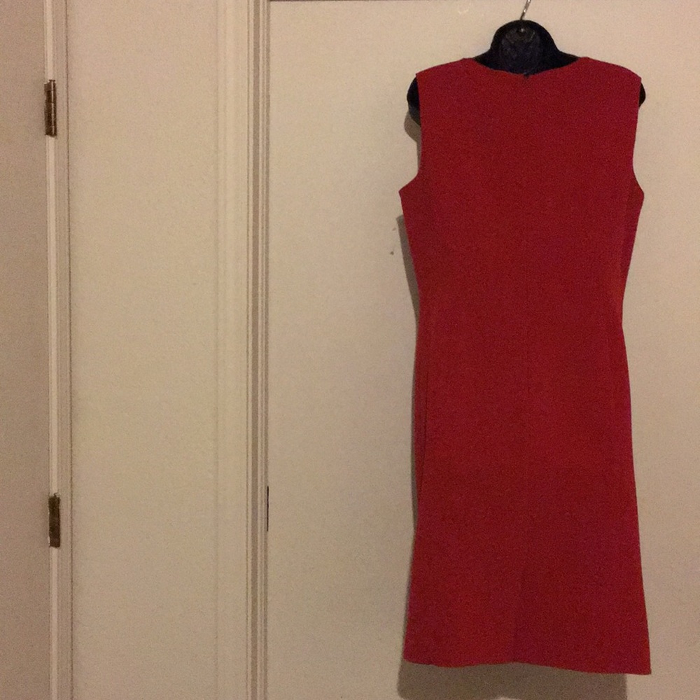 Talbots Red Dress - Picture 4 of 4